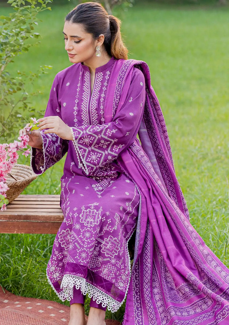 Peridot Emb Khaddaar'23 D-431-A - Mohsin Saeed Fabrics