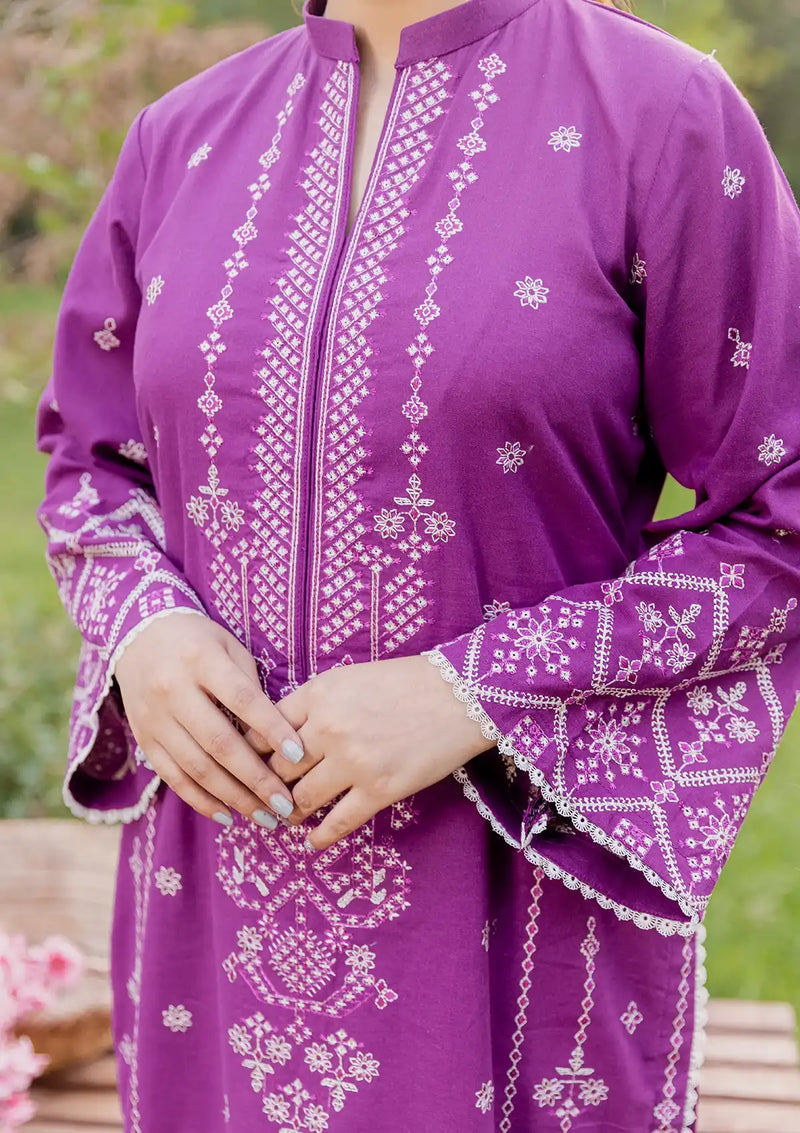 Peridot Emb Khaddaar'23 D-431-A - Mohsin Saeed Fabrics