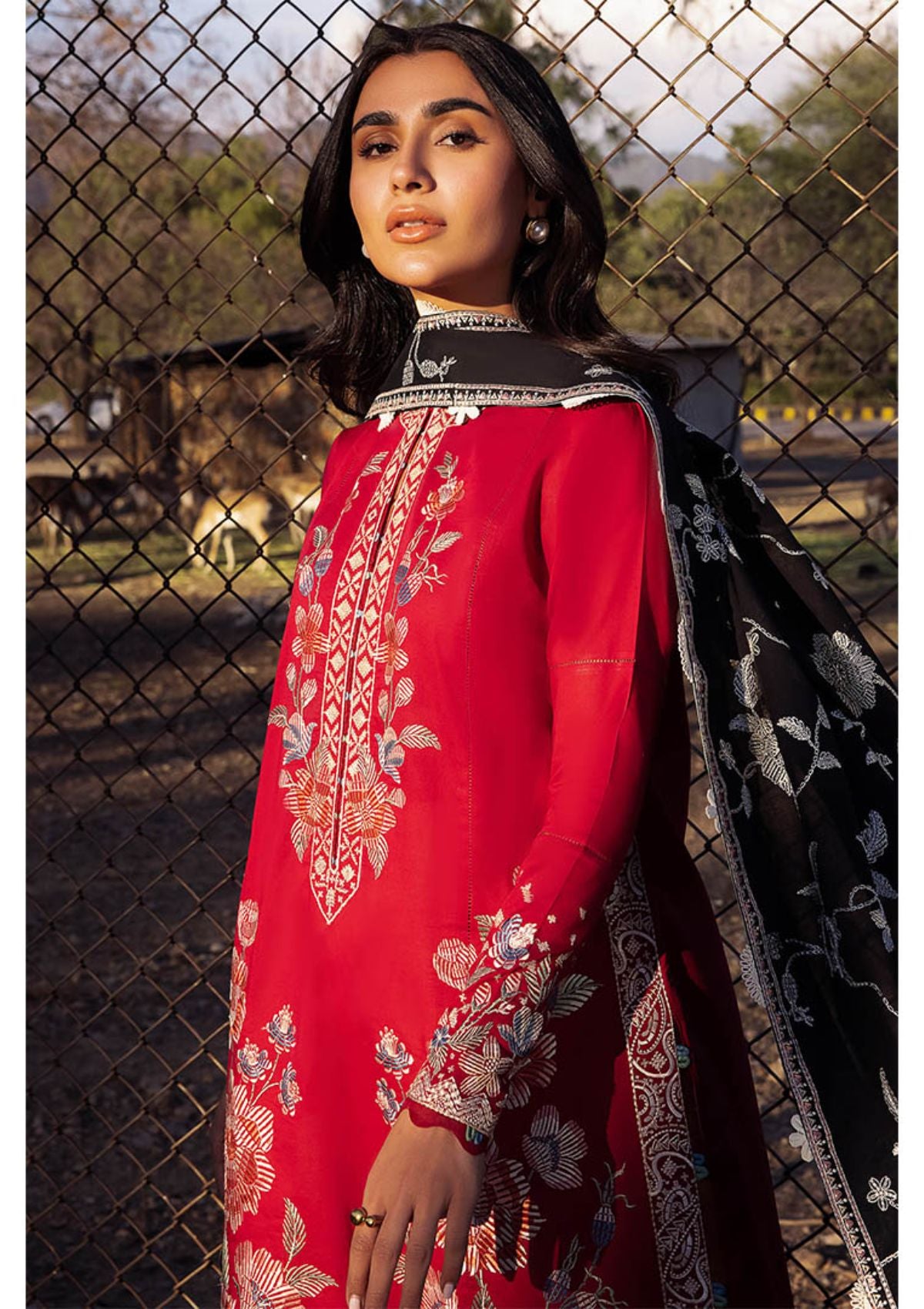 Zaha Lawn'24 ZL-14A (GIZEM) - Mohsin Saeed Fabrics