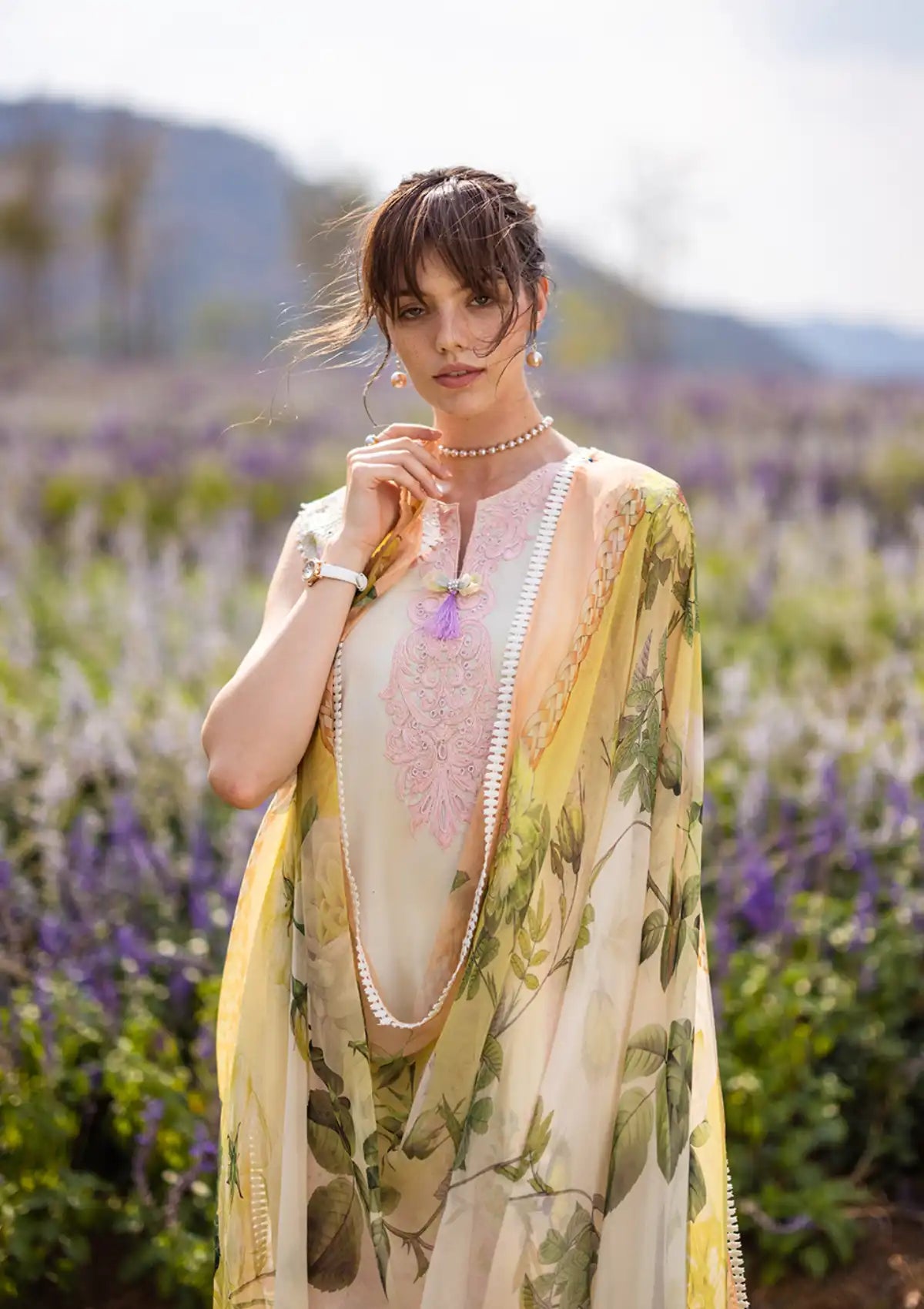 Mushq Hemline The Secret Garden'24 D-05B SERENITY