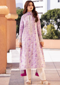 Zaha Lawn'24 ZL-10A (SENA) - Mohsin Saeed Fabrics