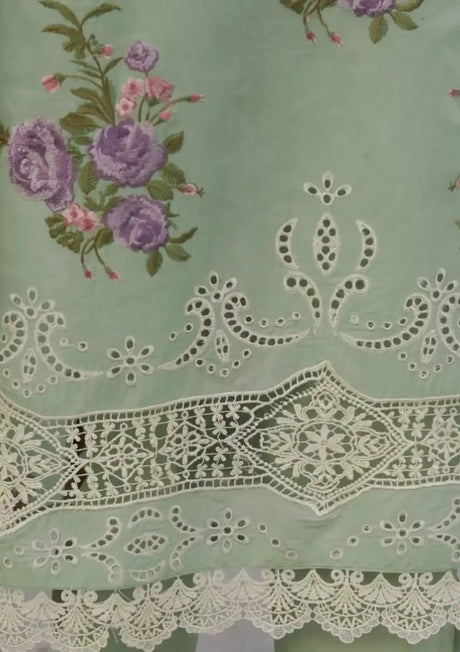Manara Luxury Lawn'24 ML-03 AMALIA - Mohsin Saeed Fabrics