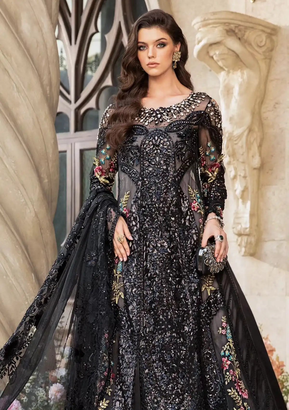Maria.B Mbroidered Eid Edition'24 D-02