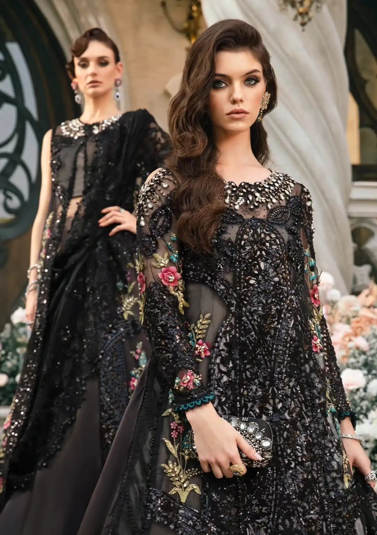 Maria.B Mbroidered Eid Edition'24 D-02