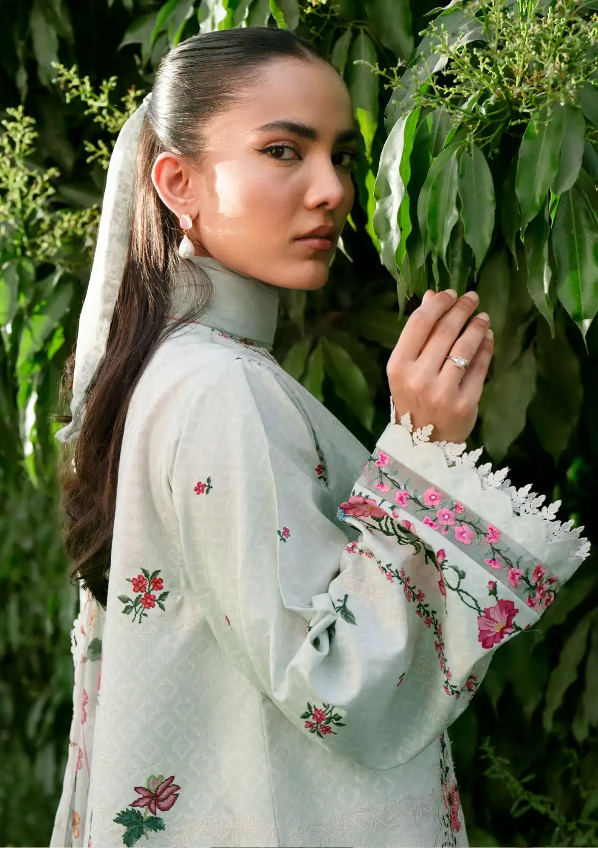Sardinia Cocktail Summers Print Edit'24 SR-304 ROSA - Mohsin Saeed Fabrics