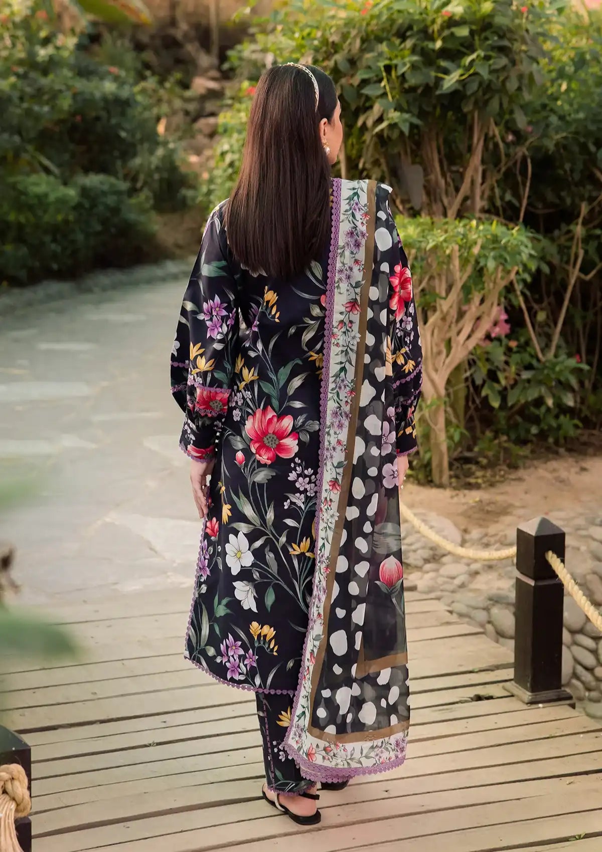 Alizeh Sheen Prints'24 Vol-02 AF-6015-VIOLA - Mohsin Saeed Fabrics