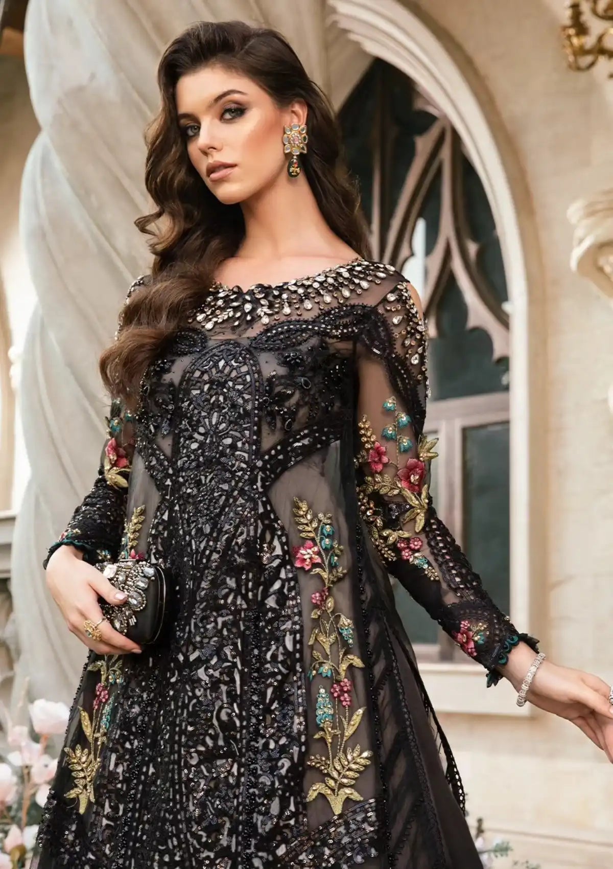 Maria.B Mbroidered Eid Edition'24 D-02