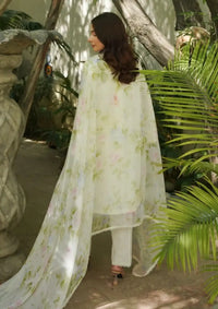 Manara Luxury Lawn'24 ML-09 MOTIA - Mohsin Saeed Fabrics
