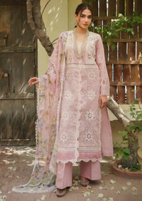 Manara Luxury Lawn'24 ML-08 ROZAY - Mohsin Saeed Fabrics
