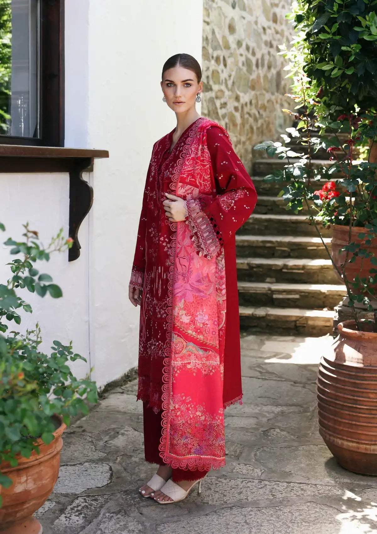 Republic Aylin Summer Lawn'24 D-5B - Mohsin Saeed Fabrics