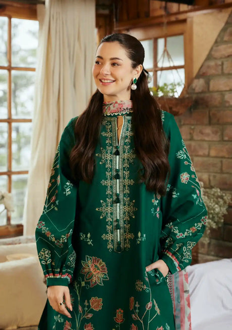 Coco By Zara Shahjahan Lawn'24 Vol-02 D-09A-ZAIRA - Mohsin Saeed Fabrics