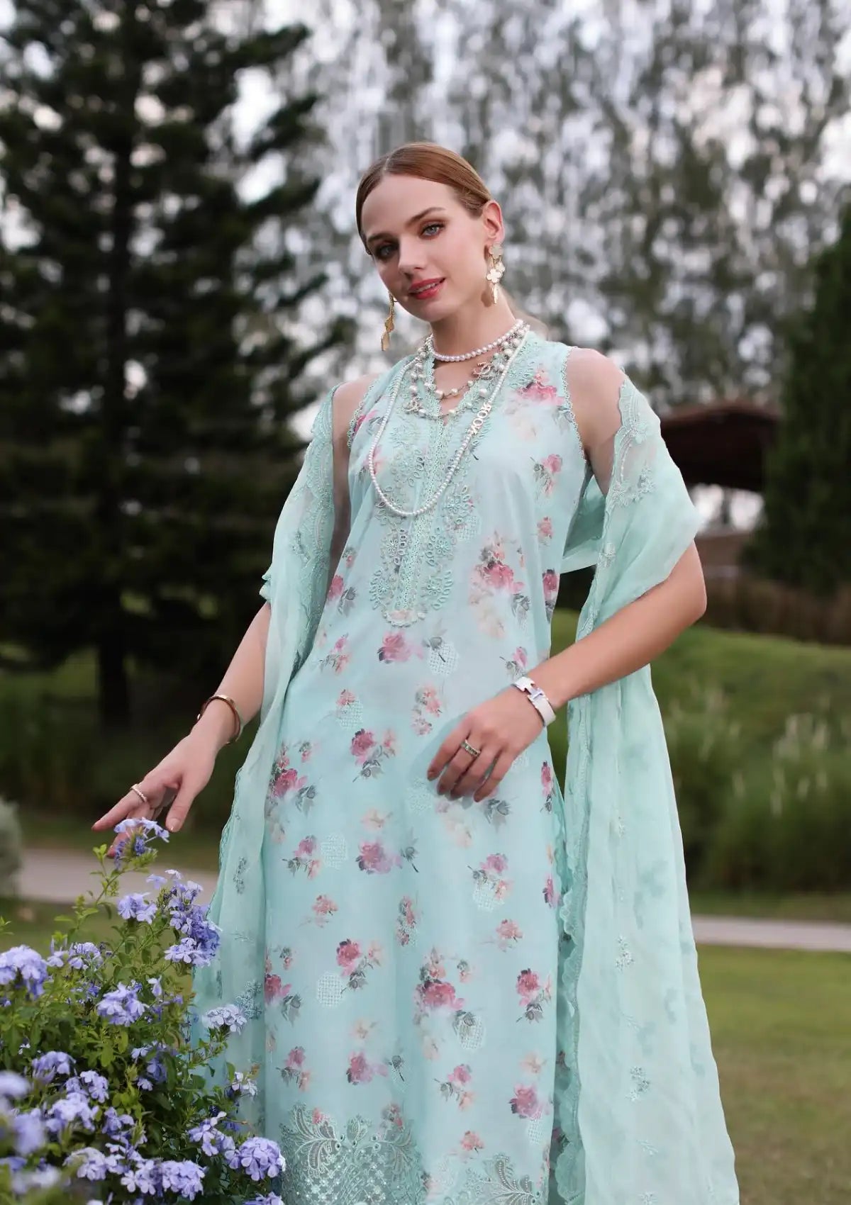 Noor by Saadia Asad Eid Luxe Printkari'24 D-05 - Mohsin Saeed Fabrics