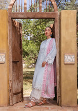Tahra By Zainab Chottani Lawn'24 D-09B-RUHAE - Mohsin Saeed Fabrics