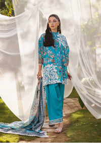 Tahra By Zainab Chottani Lawn'24 D-02B-BEEHA - Mohsin Saeed Fabrics