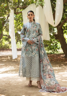 Tahra By Zainab Chottani Lawn'24 D-05A-SAMAHA - Mohsin Saeed Fabrics