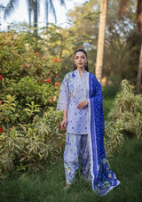 Tahra By Zainab Chottani Lawn'24 D-06A-RAHA - Mohsin Saeed Fabrics