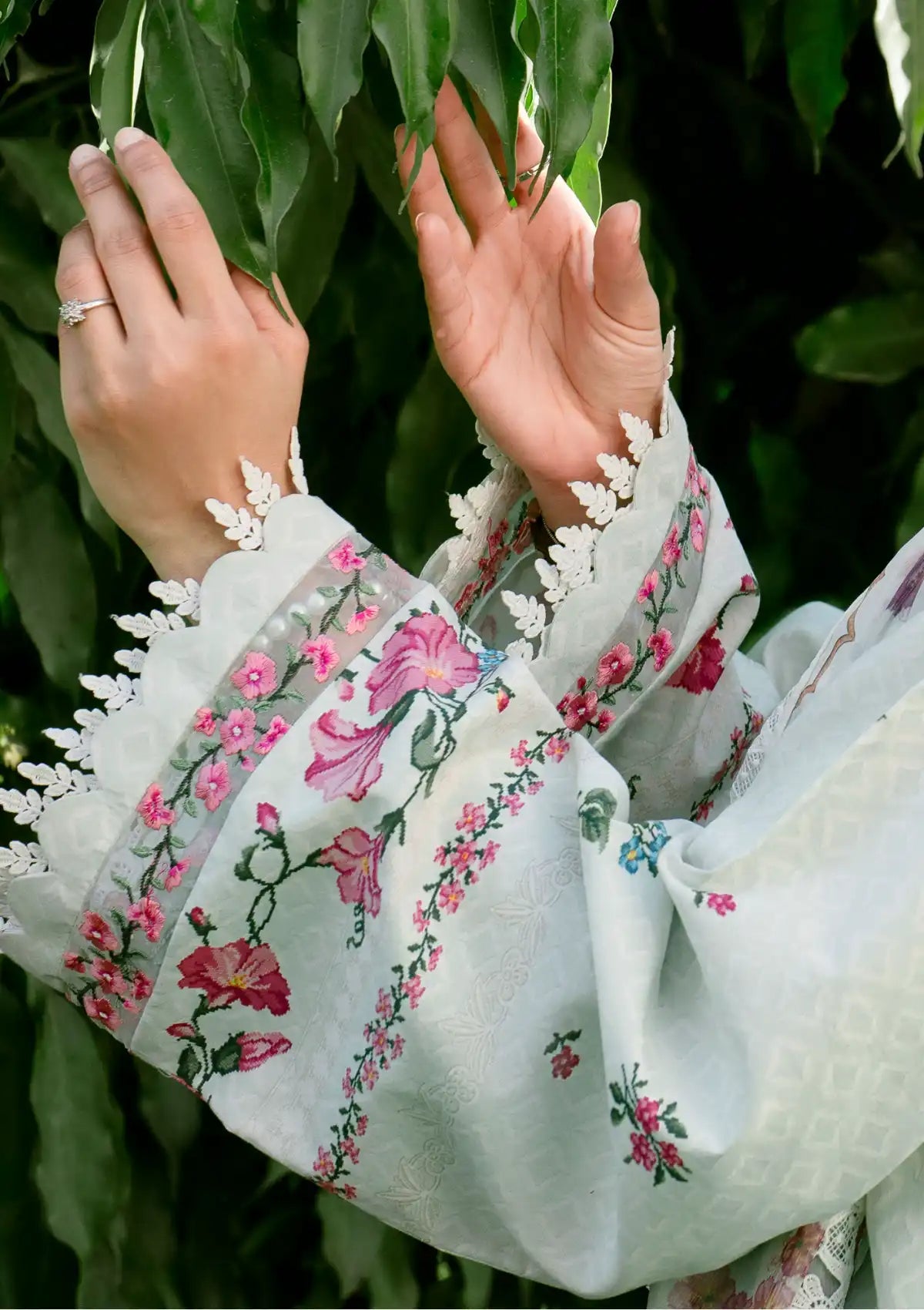 Sardinia Cocktail Summers Print Edit'24 SR-304 ROSA - Mohsin Saeed Fabrics