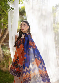Tahra By Zainab Chottani Lawn'24 D-08A-LIZA - Mohsin Saeed Fabrics