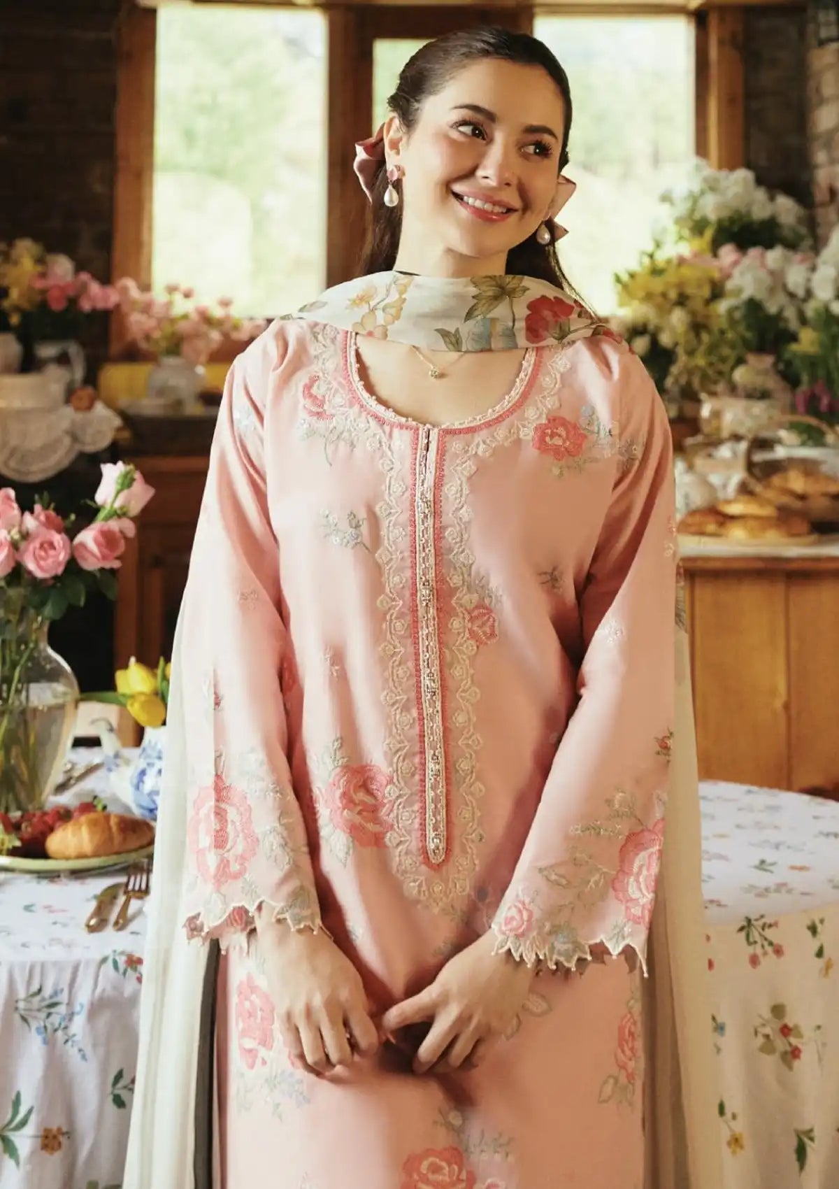 Coco By Zara Shahjahan Lawn'24 Vol-02 D-03B-MIREA - Mohsin Saeed Fabrics