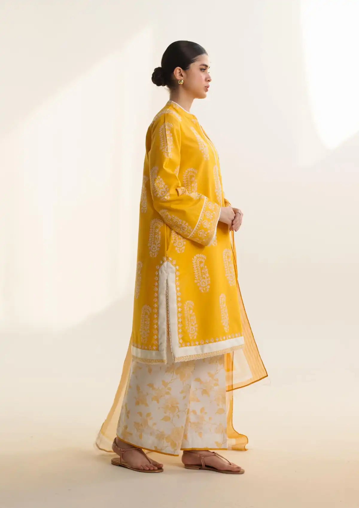 Coco By Zara Shahjahan Lawn'24 Vol-02 D-04A-DIARA - Mohsin Saeed Fabrics