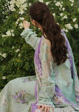 Manara Luxury Lawn'24 ML-03 AMALIA - Mohsin Saeed Fabrics