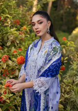 Tahra By Zainab Chottani Lawn'24 D-06A-RAHA - Mohsin Saeed Fabrics