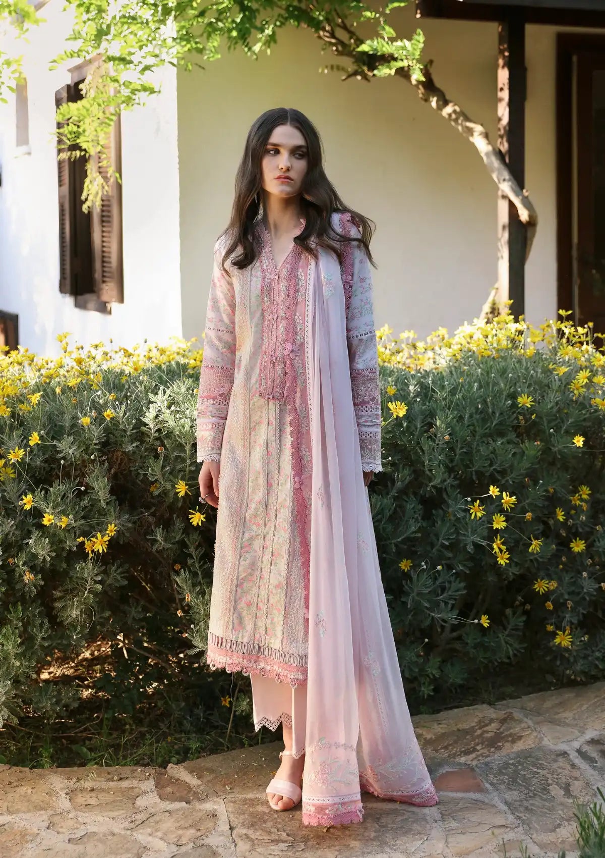 Republic Aylin Summer Lawn'24 D-8B - Mohsin Saeed Fabrics