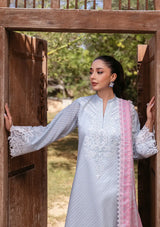 Tahra By Zainab Chottani Lawn'24 D-09B-RUHAE - Mohsin Saeed Fabrics