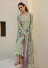 Manara Luxury Lawn'24 ML-03 AMALIA - Mohsin Saeed Fabrics