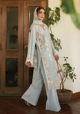 Manara Luxury Lawn'24 ML-10 PARISHAY - Mohsin Saeed Fabrics