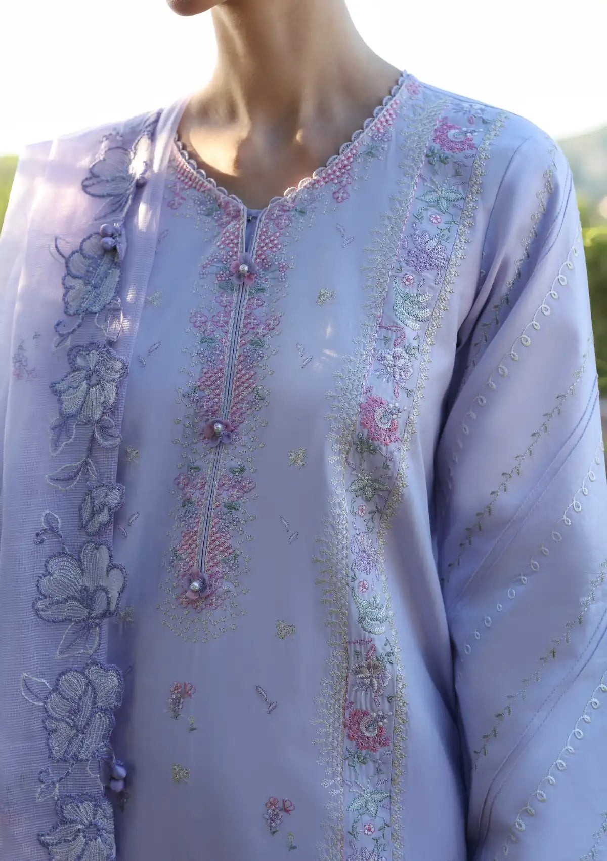 Republic Aylin Summer Lawn'24 D-4A - Mohsin Saeed Fabrics
