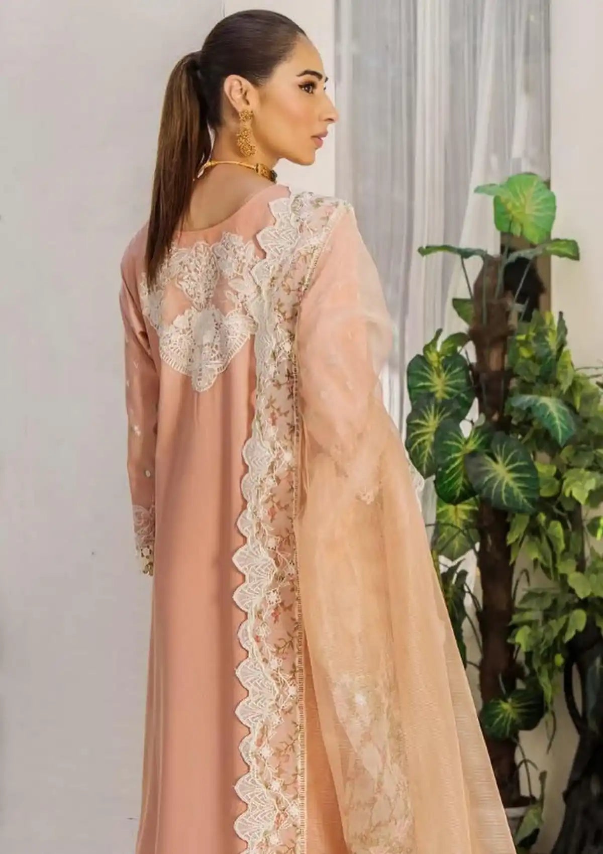 Eshaisha Eid Edit Lawn'24 EA-5517 - Mohsin Saeed Fabrics