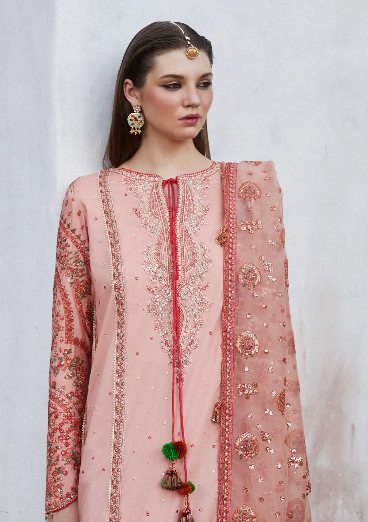 Hussain Rehar Eid Luxury Lawn'24 NAYRA - Mohsin Saeed Fabrics