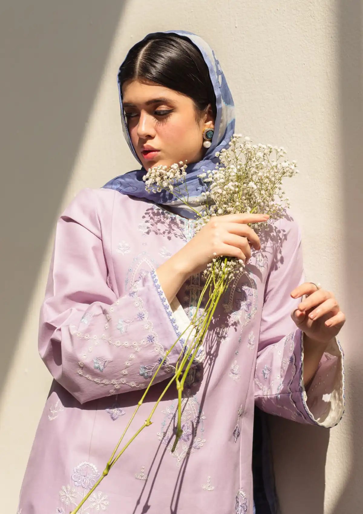 Coco By Zara Shahjahan Lawn'24 Vol-02 D-10B-LOVENT - Mohsin Saeed Fabrics