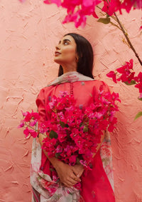 Coco Prints By Zara Shahjahan'24 D-02-COCO CHERRY