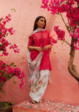 Coco Prints By Zara Shahjahan'24 D-02-COCO CHERRY