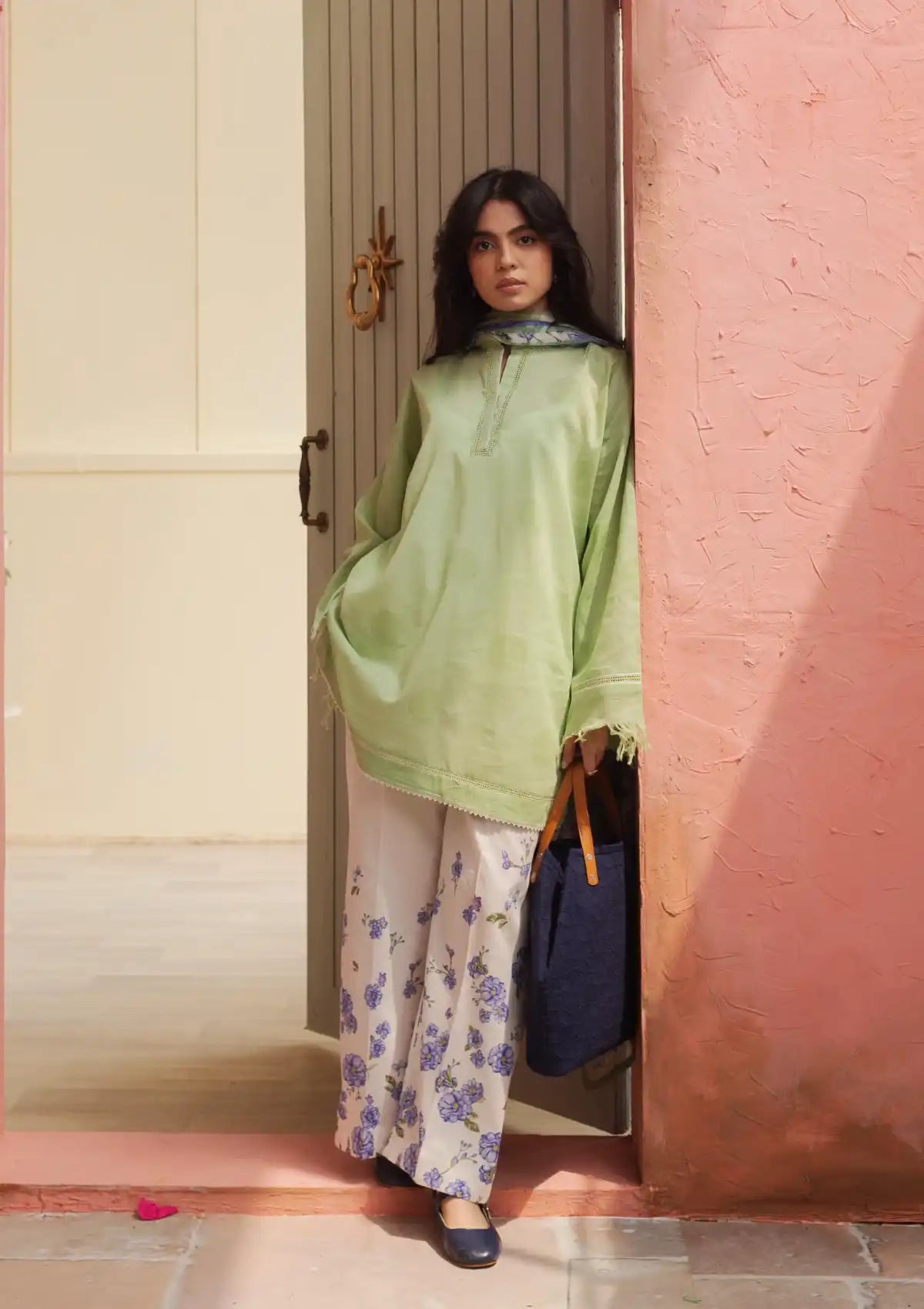 Coco Prints By Zara Shahjahan'24 D-01-POMELO