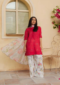 Coco Prints By Zara Shahjahan'24 D-02-COCO CHERRY