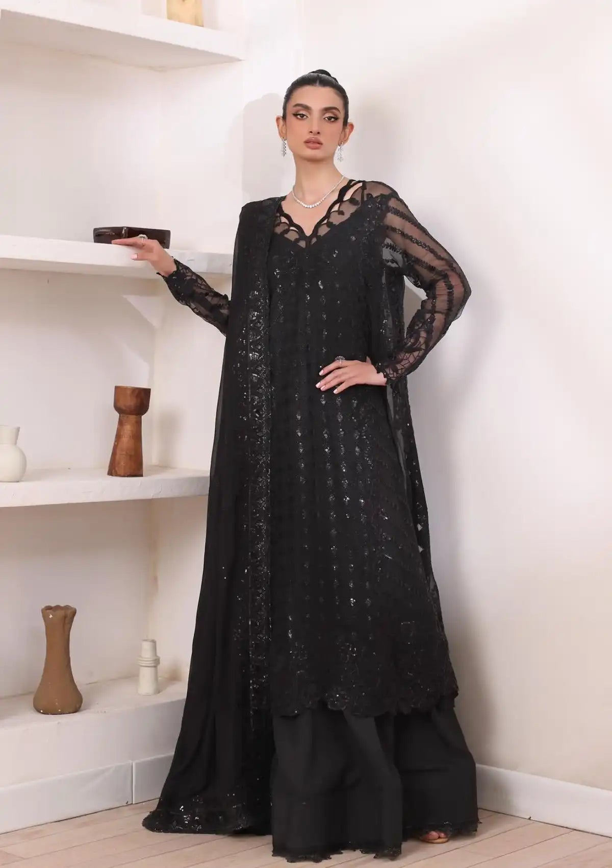 Noor by Saadia Asad Chiffon De Luxe'24 D-04 Natalia