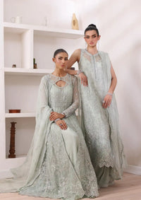 Noor by Saadia Asad Chiffon De Luxe'24 D-08 Sage