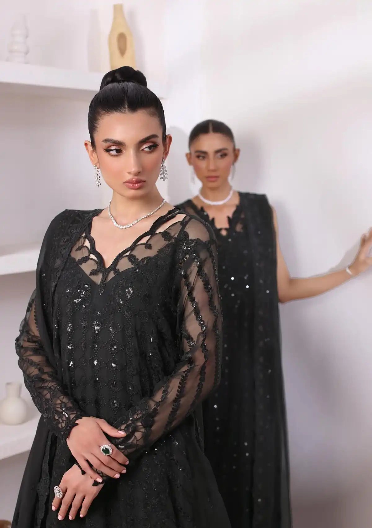 Noor by Saadia Asad Chiffon De Luxe'24 D-04 Natalia