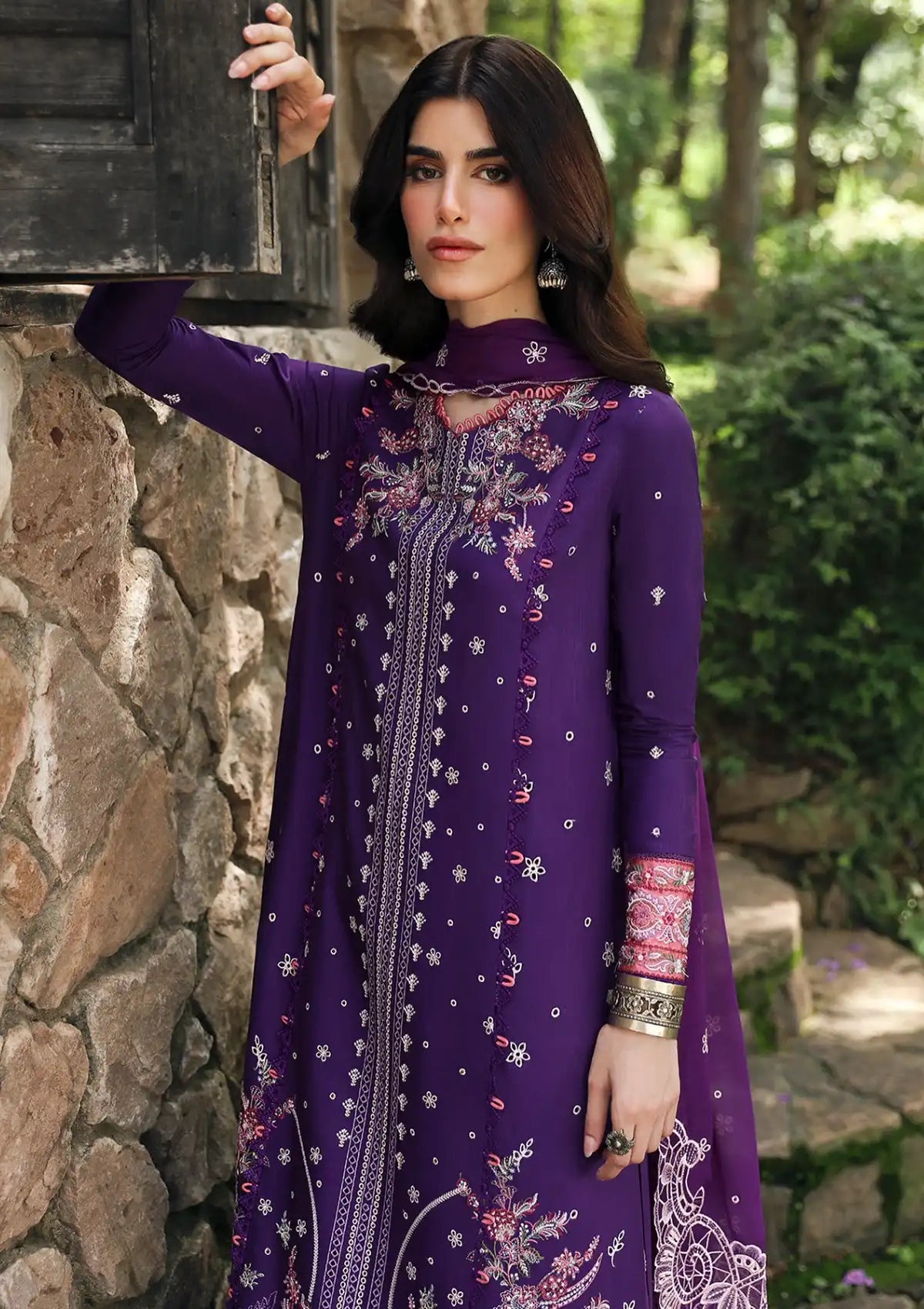 Qalamkar Qlinekari Linen'24 LM-15 EIMERA