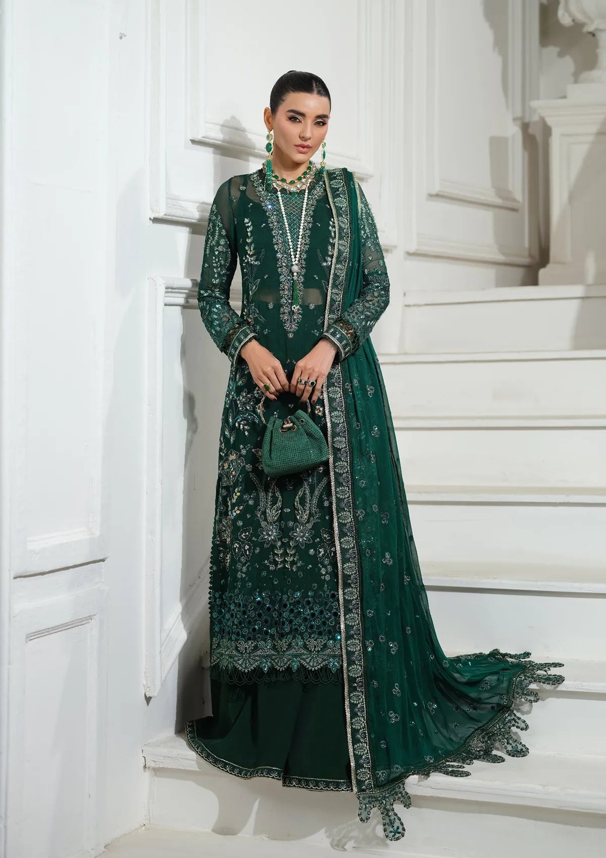 Maryam Hussain Meer Luxury Chiffon'26 D-06 Juhi