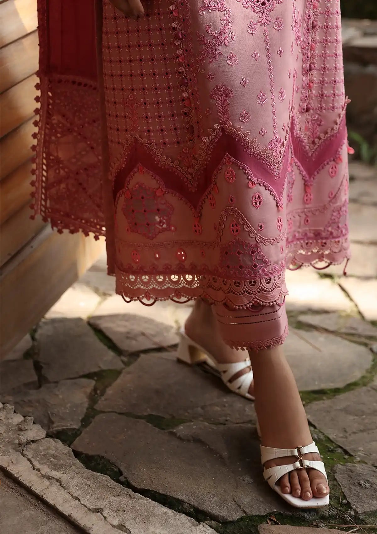 Qalamkar Qlinekari Linen'24 LM-12 KEIRA
