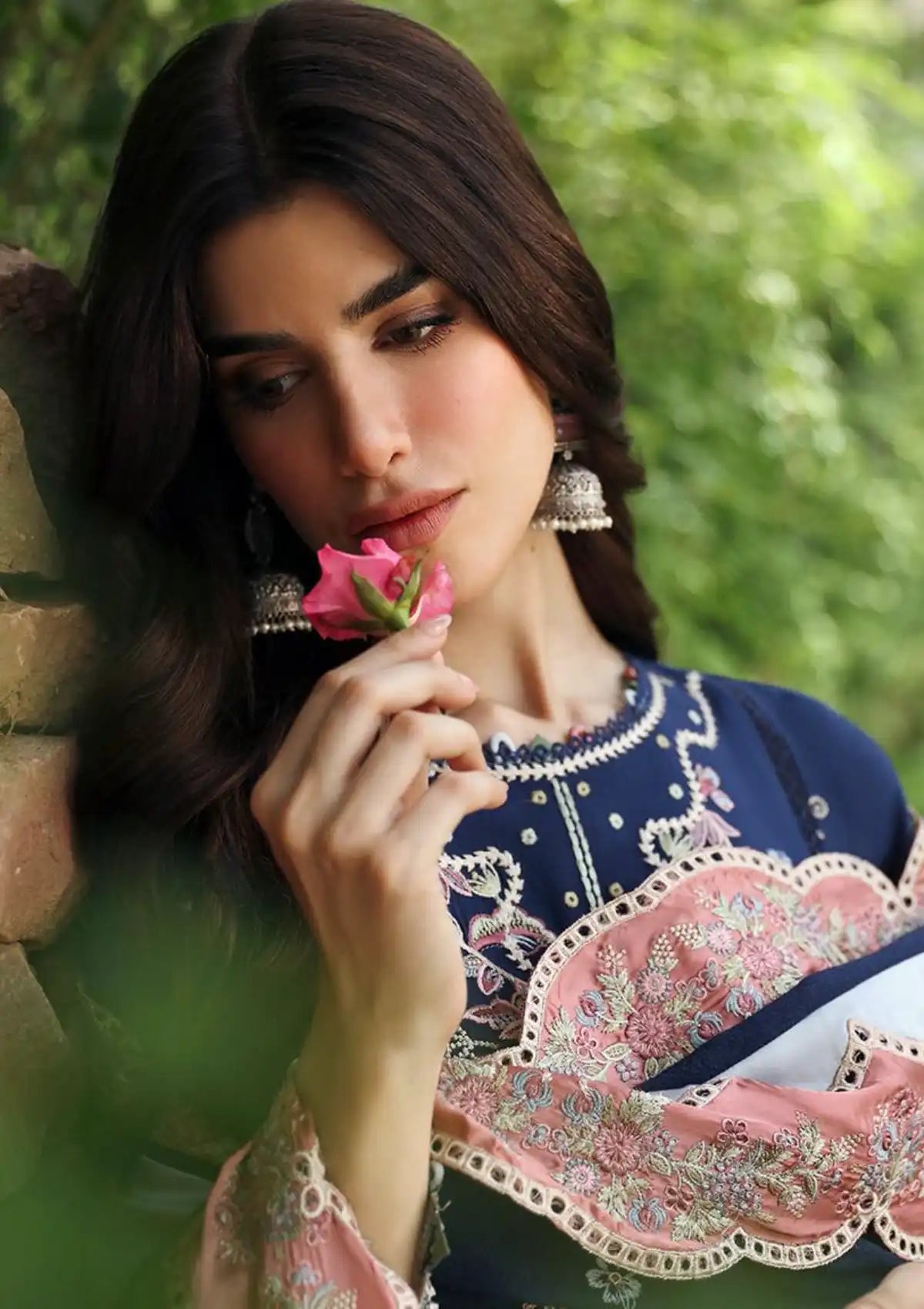 Qalamkar Qlinekari Linen'24 LM-06 CADHLA