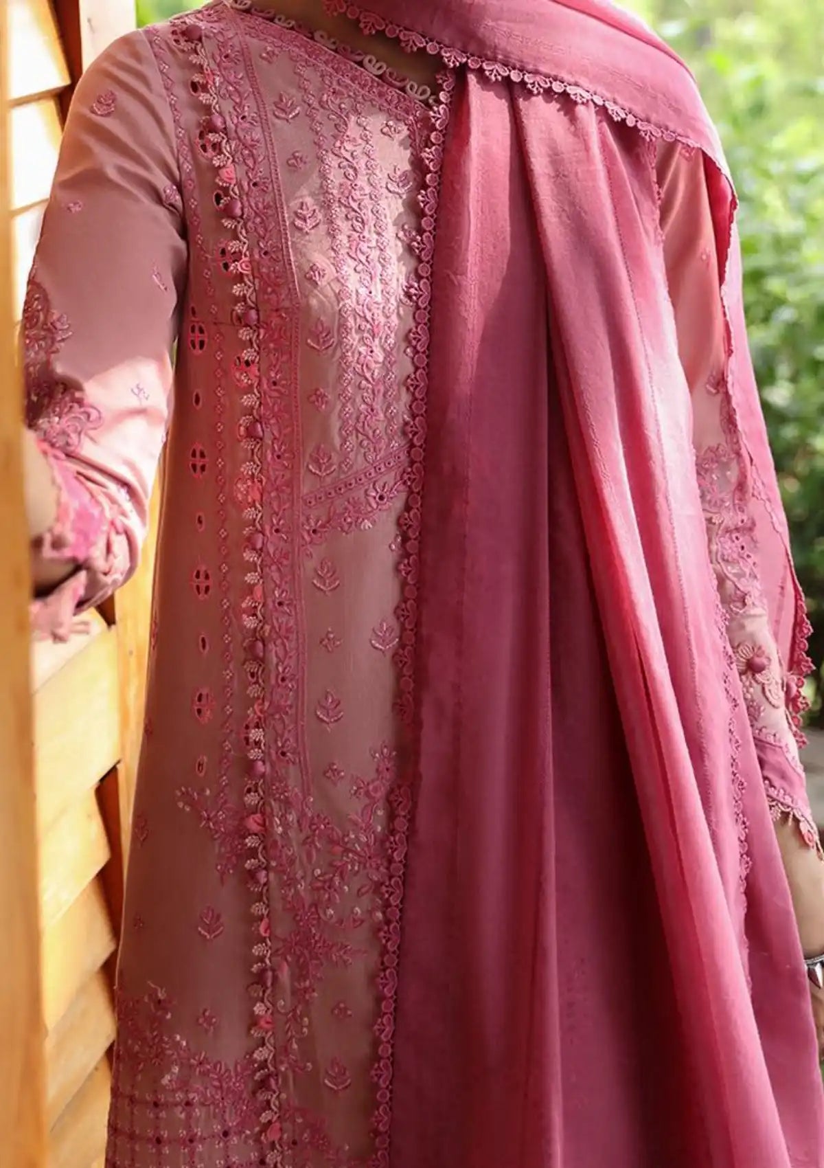 Qalamkar Qlinekari Linen'24 LM-12 KEIRA