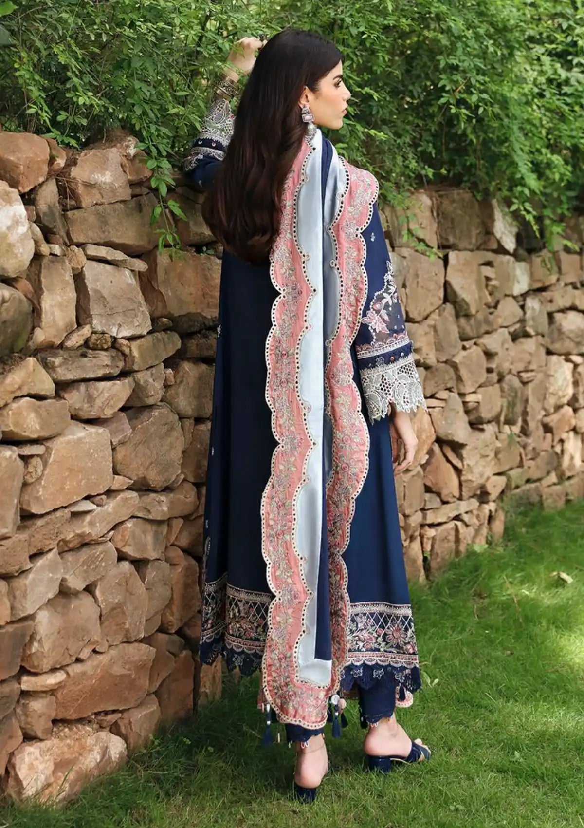 Qalamkar Qlinekari Linen'24 LM-06 CADHLA