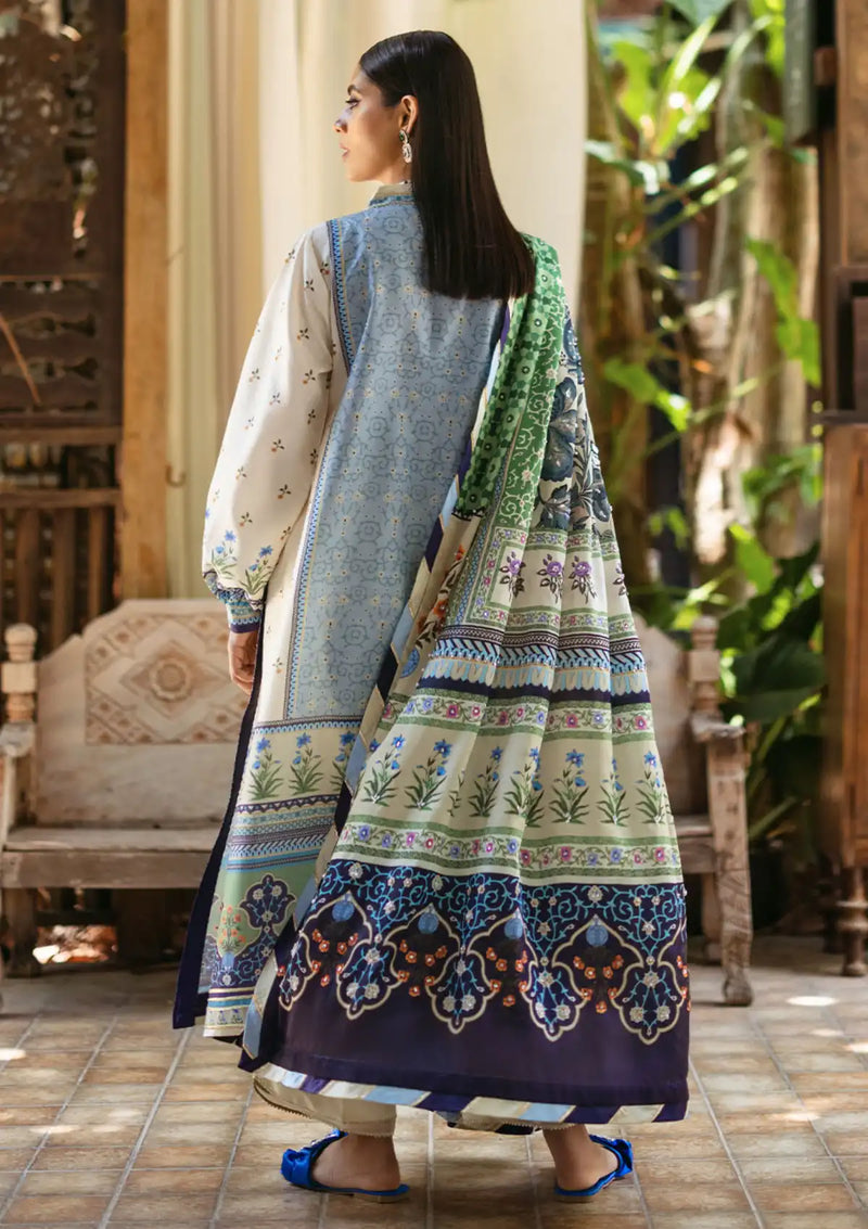 Mushq Nirvana Silk Edit'24 D-05 AZURE