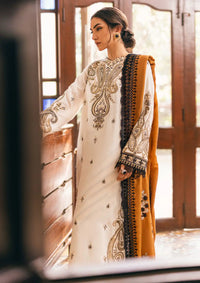 Mushq Symphony Karandi'24 D-04 IVORY WHISPER