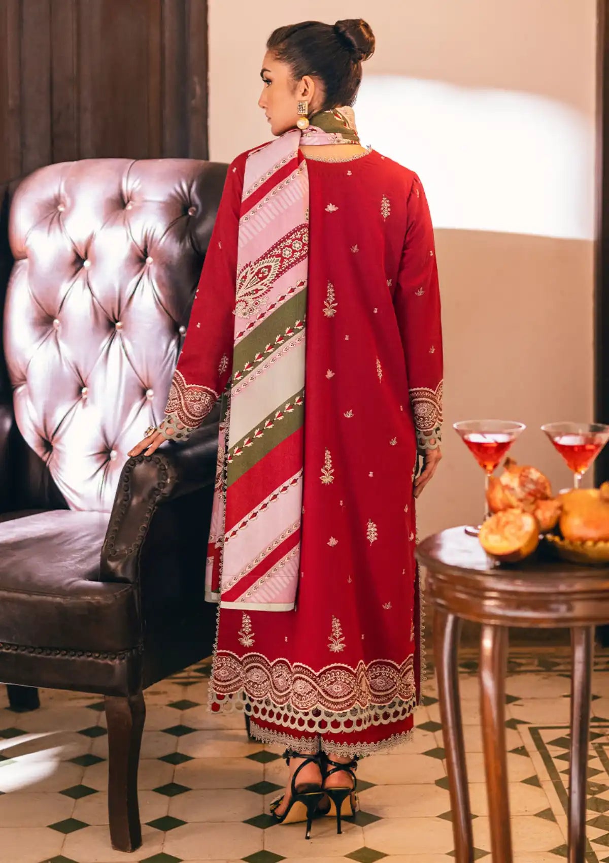 Mushq Symphony Karandi'24 D-02 VELVET ROSE